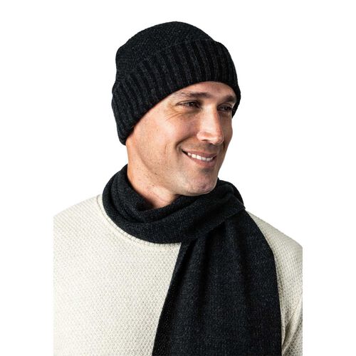 Koru Moss Stitch Plated Beanie